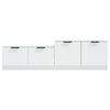 vidaXL TV-Schrank Wei&szlig; 158,5x36x45 cm Holzwerkstoff
