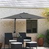 vidaXL Garten-Sonnenschirm Anthrazit 248,5 x 247,5 x 160 cm