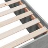 vidaXL Bettgestell Betongrau 140x200 cm Holzwerkstoff