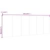 vidaXL Wand Kopfteil R&auml;uchereiche 240x1,5x80 cm Holzwerkstoff