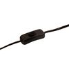 vidaXL Schreibtischlampe 25 W Schwarz 30x17x40 cm E27