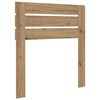 vidaXL Kopfteil mit Kopfteil Artisan-Eiche 75 cm Holzwerkstoff