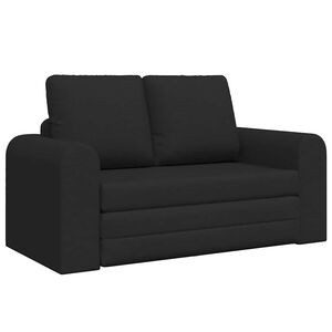 vidaXL Schlafsofa Schwarz 148 x 71 x 83 cm Stoff