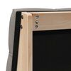 vidaXL Gepolstertes Kopfteil Taupe 100 cm Massives Kiefernholz