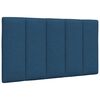 vidaXL Bettgestell ohne Matratze "Hanko" Blau 90x200 cm Stoff