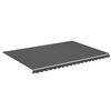 vidaXL Markisenbespannung Anthrazit 5x3,5 m
