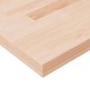 vidaXL Regalboden 100x20x4 cm Unbehandeltes Massivholz Eiche