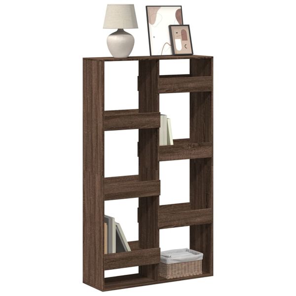 vidaXL B&uuml;cherregal Eichen-Optik 100x33x175 cm Holzwerkstoff