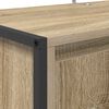 vidaXL Schuhschrank mit Speicher Sonoma 79 x 36 x 100 cm Holzwerkstoff
