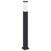 vidaXL Pollerleuchte 80 cm Schwarz IP44