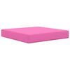 vidaXL Sofakissen f&uuml;r drau&szlig;en 2 pcs Rosa Polyester