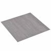 vidaXL Selbstklebende Bodenplanken Grau und Holz 30,5 x 30,5 cm