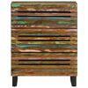 vidaXL Sideboard 60x34x75 cm Massivholz Akazie