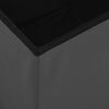 vidaXL Hocker mit Stauraum 2 Stk. Grau PVC