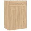 vidaXL Schuhschrank Sonoma-Eiche 60x35x84 cm Holzwerkstoff