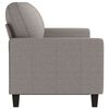 vidaXL 3-Sitzer-Sofa Taupe 180 cm Stoff