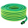 vidaXL Gartenschlauch 5-lagig Gr&uuml;n und Gelb 19 mm PVC