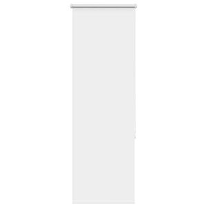vidaXL Verdunkelungsrollo Wei&szlig; 60x130cm Stoffbreite 55,7 cm Polyester