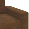 vidaXL | Sofa | 2 pcs Braun 221 x 78 x 80 cm Kunstleder