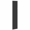 vidaXL Verdunkelungsrollo Schwarz 50x210 cm Stoffbreite 45,7 cm
