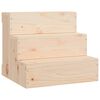 vidaXL Haustiertreppe 40x37,5x35 cm Massivholz Kiefer