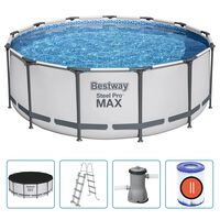 Bestway Steel Pro MAX Rund Pool Set 396x122 cm