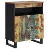 vidaXL Sideboard mit 2 T&uuml;ren 60x33x75 cm Altholz Massiv