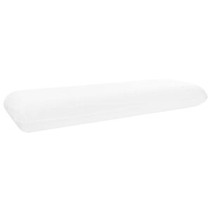 vidaXL Schlafkissen Uni Wei&szlig; 70 x 36 x 13 cm