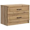 vidaXL Nachttisch Artisan-Eiche 62 x 34,5 x 44,5 cm Holzwerkstoff