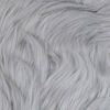 vidaXL Kunstschaffell Teppich Tafalla Grau &Oslash; 100 cm Polyester