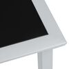 vidaXL Sonnenliegen 2 Stk. mit Tisch Aluminium Taupe