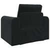 vidaXL Schlafsofa Schwarz 98 x 71 x 83 cm Samt