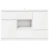 vidaXL Sideboard mit Schubladen Wei&szlig; 100 x 30 x 65,6 Holzwerkstoff