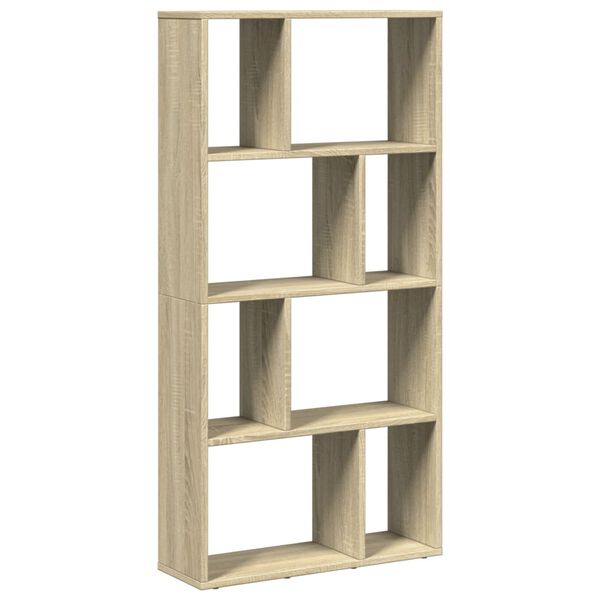 vidaXL B&uuml;cherregal Sonoma-Eiche 60x20x120 cm Holzwerkstoff
