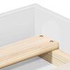 vidaXL Bettgestell Wei&szlig; 120x200 cm