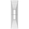 vidaXL Gabionenwand mit Abdeckung 600&times;50&times;200 cm