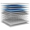 vidaXL Matratze Bonnell-Federkern Mittel 120x200 cm