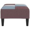 vidaXL Fu&szlig;hocker Patchwork 78x56x32 cm Stoff