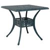 vidaXL Gartentisch Set 3 pcs Gr&uuml;n Gussaluminium