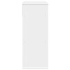 vidaXL B&uuml;cherregal Wei&szlig; 66x31x80 cm Holzwerkstoff