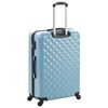 vidaXL Hartschalen-Trolley-Set 3 Stk. Blau ABS