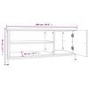 vidaXL TV-Schrank R&auml;uchereiche 100x40x45 cm Holzwerkstoff