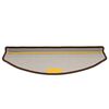vidaXL Stufenmatten 15 Stk. 65x24x4 cm Kaffeebraun Halbrund Gro&szlig;