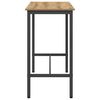 vidaXL Tisch Artisan-Eiche 100 x 50 x 90,5 cm