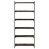 vidaXL B&uuml;cherregal 6 B&ouml;den R&auml;uchereiche 80x30x188 cm Holzwerkstoff