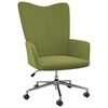 vidaXL Relaxsessel Hellgr&uuml;n Samt