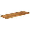 vidaXL Tischplatte mit Baumkante 110x20x2,5 cm Massivholz Mango