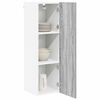 vidaXL H&auml;ngeschrank Graues Sonoma 30 x 31 x 100 cm Holzwerkstoff