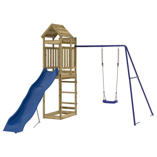 vidaXL Spielturm Impr&auml;gniertes Kiefernholz