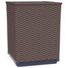 vidaXL Pflanzk&uuml;bel 4 Stk. Braun 30x30x37 cm Polypropylen